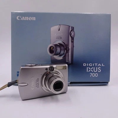 Canon IXUS 700 Digitalkamera Silber Digicam 7.1 MP Zustand gut in OVP - Bild 1 von 4