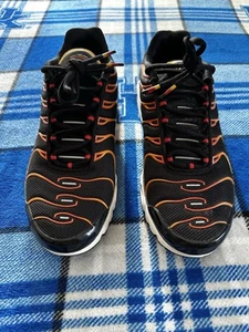 Nike Air Max Plus "Reverse Sunset" schwarz gelb rot Schuhe DC6094-001 Herren Größe 9 - Bild 1 von 11