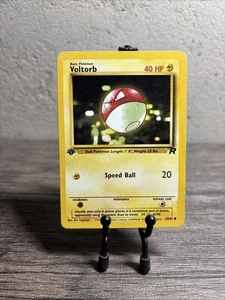 Voltorb 69/82 Team Rocket Regular Común-1ª Edición-Pokemon TCG-Envío Rápido-LP!! - Imagen 1 de 10