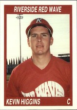 1990 Riverside Red Wave Cal League Cards #6 Kevin Higgins
