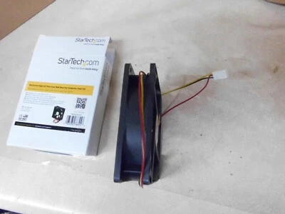 Startech 90x25mm High Air Flow Dual Ball Bearing PC Case Fan NEW IN BOX - Image 1 of 3
