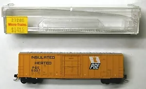 MTL Micro-Trains 27280 Pacific Great Eastern PGE 8027 vagone passeggeri 50 piedi - Foto 1 di 1