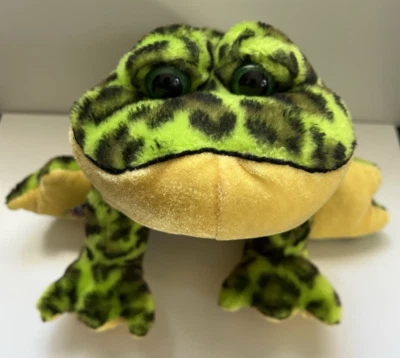 Ganz Webkinz Bull Frog Bullfrog Plush HM114 No Code - Image 1 of 4