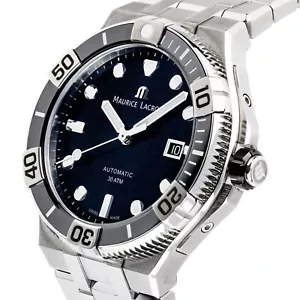 Maurice Lacroix Aikon Venturer reloj de buceo automático para hombres AI6068-SS002-330-1 - Imagen 1 de 12
