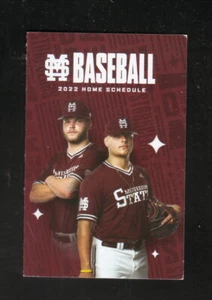 Mississippi State Bulldogs--2022 Baseball Schedule--Cadence Banlk - Picture 1 of 2