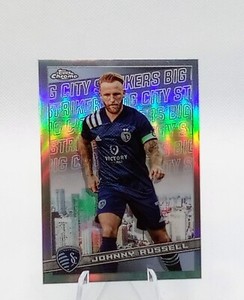 Johnny Russell #BCS-17-Topps Chrome MLS Big City Strikers 2022