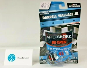 NASCAR Authentics ~ Darrell Wallace Jr Diecast Car #43 AfterShokz, 1:64 Scale - Picture 1 of 3