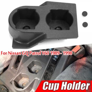 Frontkonsole Dual Getränkehalter Einsatz Für Nissan GQ Patrol Y60 1989-1998 - Bild 1 von 9