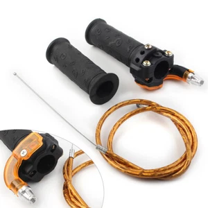 Twist Throttle Accelerator Grip Cable For 47/49cc Mini Pocket Dirt Bike Quad - Picture 1 of 9