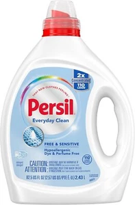 Detergente liquido per bucato Persil Free & Sensitive, ipoallergenico non profumato 110 L - Foto 1 di 6