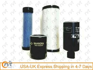 FILTER PACK OF 4 FOR MAHINDRA TRACTOR 2555 HST Cab / 2555 HST T4 / 2655 HST - Picture 1 of 1
