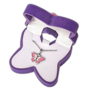 Cuties BUTTERFLY Pendant Necklace in Butterfly-Shaped Gift Box, by Puka - Picture 1 of 3