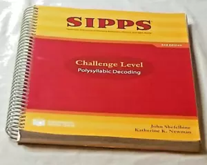 SIPPS Challenge Level Polysyllabic Decoding 2nd Edition Teacher's Manual - Picture 1 of 2