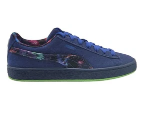 Puma LaMelo Ball Suede Classic 21 Galaxy Blue Basketball Shoes 387786 01 Sz 5.5 - Picture 1 of 8