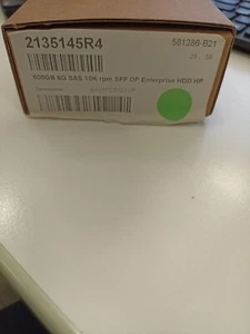 Hdd HP 600GB 6G SAS 10K RPM SFF DP - Foto 1 di 2