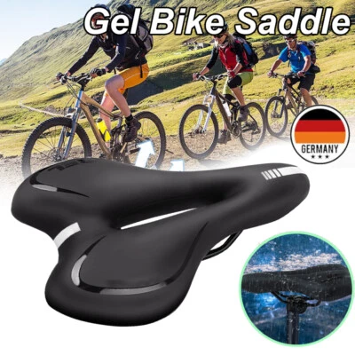 Ergonomische GEL Fahrrad Sattel Fahrradsitz Prostata Herren Damen Unisex e-Bike - Bild 1 von 4