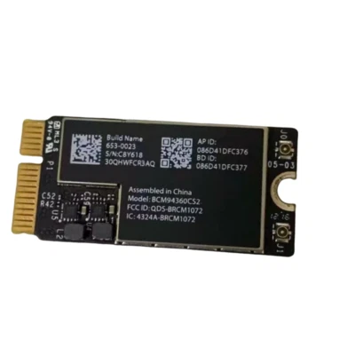 13" Macbook Air A1465 A1466 MD711 BCM94360CS2 Bluetooth4.0 AirPort WiFi Card - Image 1 of 2