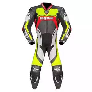Berik Tense 2.0 Leather Motorcycle Suit Custom Motorbike Suit One & Two Piece - Picture 1 of 5