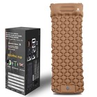 Sleeping pad for Camping Mat with Built-in Foot Pump & Pillow Inflatable 