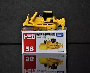 Tomica 56 Free Display Case Komatsu Bulldozer D155AX-6 Construction Machine - Picture 1 of 6