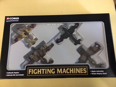 Corgi Fighting Machines CSFS08004 4 Model Set The RAF at WAR Boxed Set - Image 1 of 4