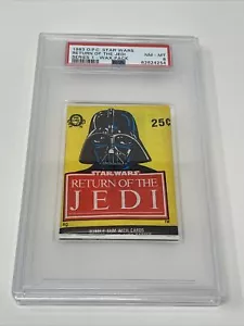 1983 OPC (not Topps) Star Wars ROTJ Series 1 Wax Pack PSA 8 NM-MT Pop 9 (NO 10s) - Picture 1 of 3