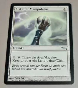Eiskalter Manipulator # 186/306 Uncom. MTG MIRRODIN 2003 DE N.Mint-Mint Vintage - Bild 1 von 3