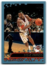 2001-02 Topps Steve Francis Basketball Cards #100
