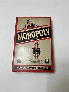 Piezas y piezas de juego MONOPOLY coleccionables vintage 1954 - Imagen 1 de 6