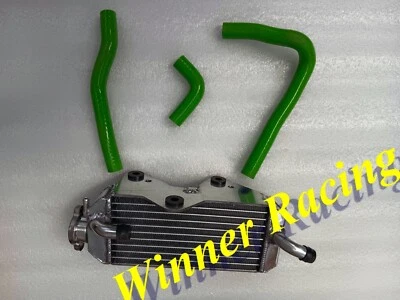 Aluminum Radiator & Silicone Hose FOR KAWASAKI KX65 2000-2024 2022 2023 Foto 1 de 4