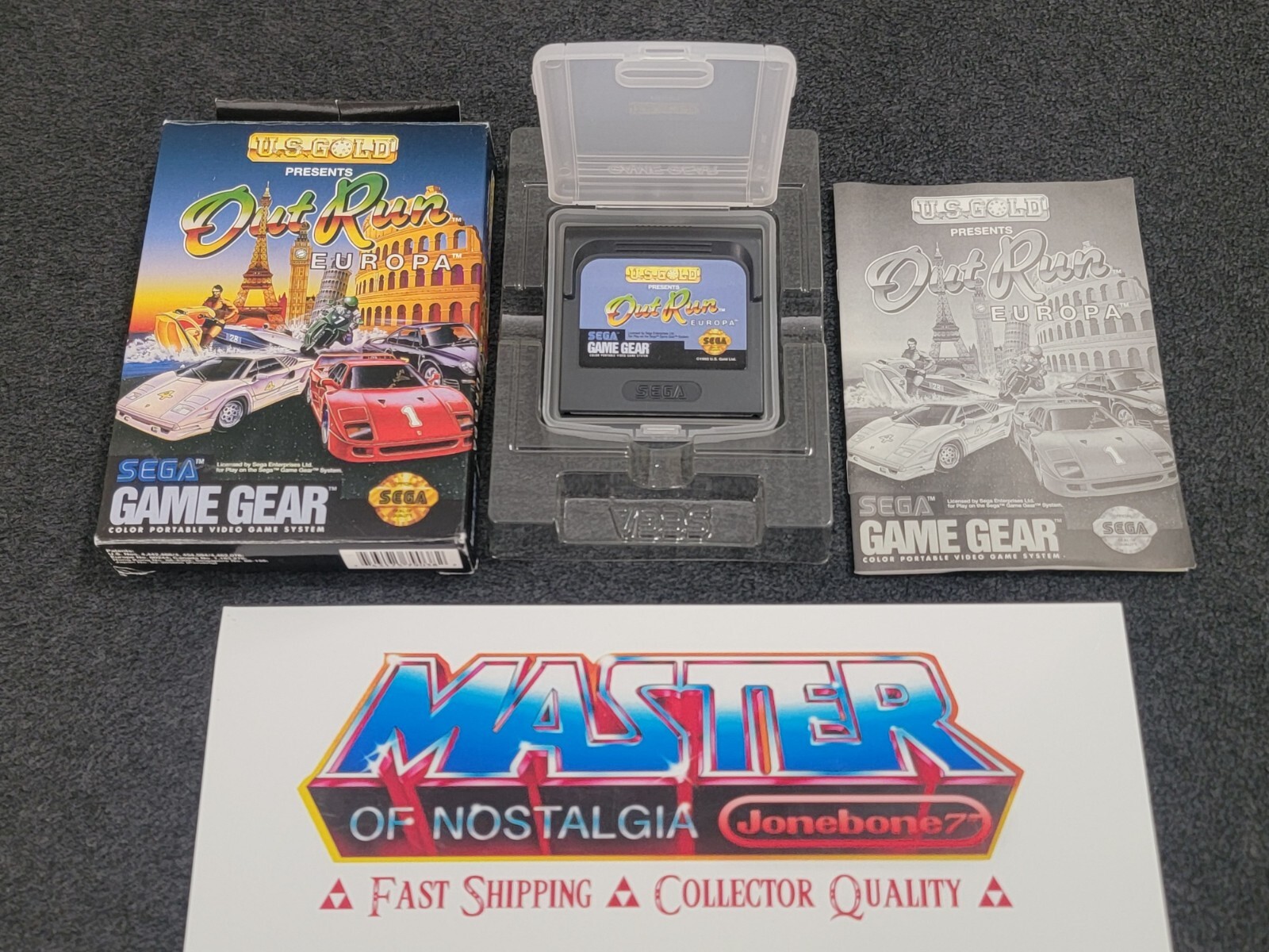 OutRun Europa Value GoCollect (segagamegearoutruneuropa )