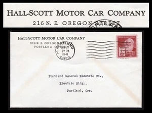 1941 Hall-Scott Motor Car Company Werbung Cover - Portland ODER Motorenhersteller - Bild 1 von 4