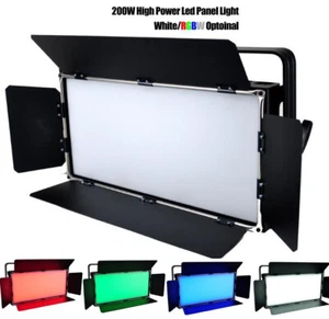 Iluminación de proyector de sala de estudio de control DMX512 de 200 W de panel LED profesional - Imagen 1 de 12