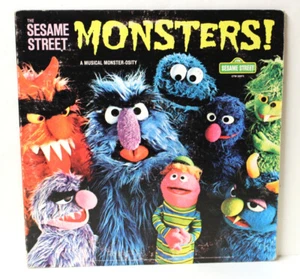 The Sesame Street Monsters! A Musical Monster-Osity Vinyl Record - Foto 1 di 3