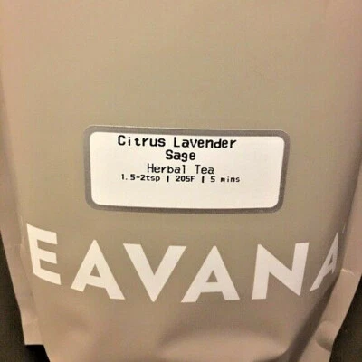 🍑 ¡NUEVO! RARO! 🍊 AUTÉNTICO TÉ DE HIERBAS SALVIA LAVANDA CÍTRICOS TÉ DE 8 OZ 🌈🍊 Foto 1 de 4
