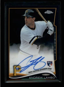 ANDREW LAMBO 2014 TOPPS CHROME BLACK REFRACTOR ROOKIE AUTO /100 AG8106 - Picture 1 of 1