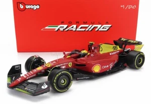 1/24 BURAGO - FERRARI - F1-75 SCUDERIA FERRARI N 55 4th MONZA 18-26806-SA-MONZA - Foto 1 di 1