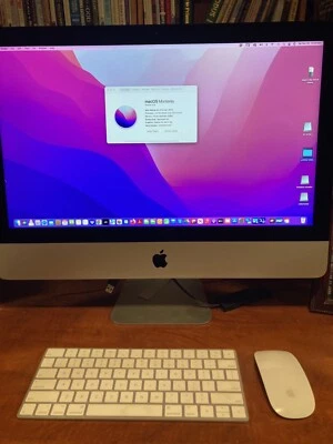 2017 iMac 21 inch 5K Desktop 3.4GHz Quad i5 16GB RAM/ 1TB SSD - Image 1 of 4