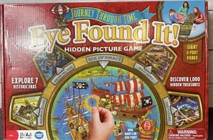 Wonder Forge Journey Through Time Eye Found It! Hidden Picture Board Game Search - Picture 1 of 7