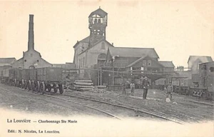 Belgique - LA LOUVIÈRE (Hainaut) Charbonnage Sainte-Marie - Picture 1 of 2