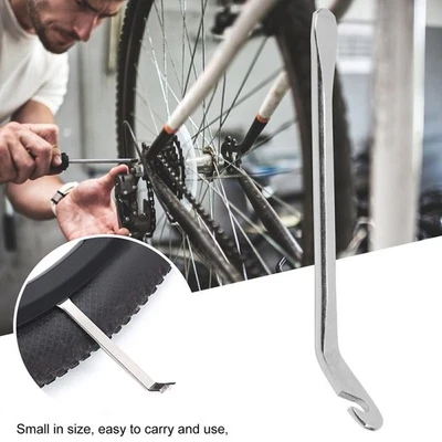 Alavancas de pneu de bicicleta mountain bike ferramentas de remoção de pneus barra de reparo para troca - Imagem 1 de 4