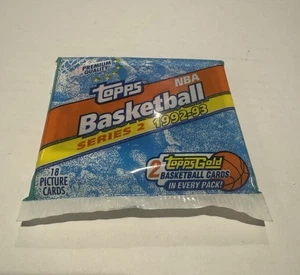 1992-1993 Topps NBA Baloncesto Serie 2 Paquete “Graso” Sellado 18 Cartas 2 Tarjetas Doradas - Imagen 1 de 2