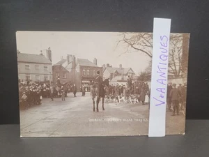 Fitzwilliam Meet Market Place Tickhill Doncaster Yorkshire Postcard - 1909 - Foto 1 di 2