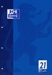 OXFORD Arbeitsblätterblock A4/50Blatt Lineatur 21 - Bild 1 von 2