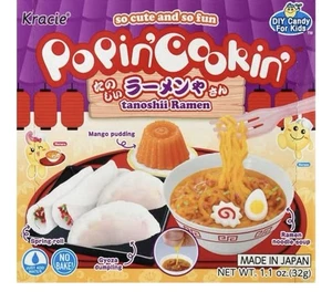 Kit de dulces japoneses Kracie Popin' Cookin' hágalo usted mismo -Tanoshii Ramen Shop32 g 2 unidades - Imagen 1 de 5