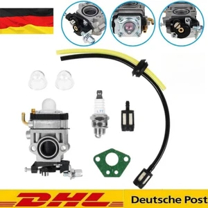 Motorsense 52ccm 49ccm Fuxtec Timbertech Freischneider Vergaser mit Zündkerze - Bild 1 von 13