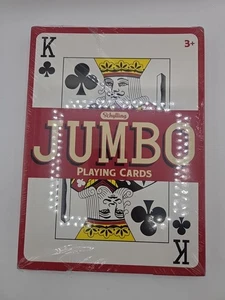 THE BIG DEAL 52 + 2 Jokers Jumbo Oversized Giant Playing Cards 8"x11" 3+ New! - Picture 1 of 7