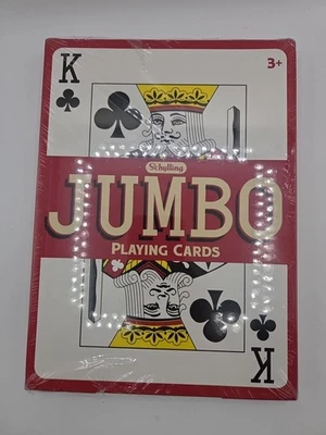 THE BIG DEAL 52 + 2 Jokers Jumbo Oversized Giant Playing Cards 8"x11" 3+ New! - Image 1 of 4