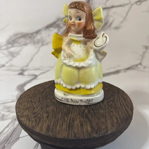 Salero Relco Little Miss Muffet, vintage - Imagen 1 de 1