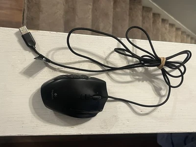 Logitech G600t Wired Gaming Mouse Black - Image 1 of 4